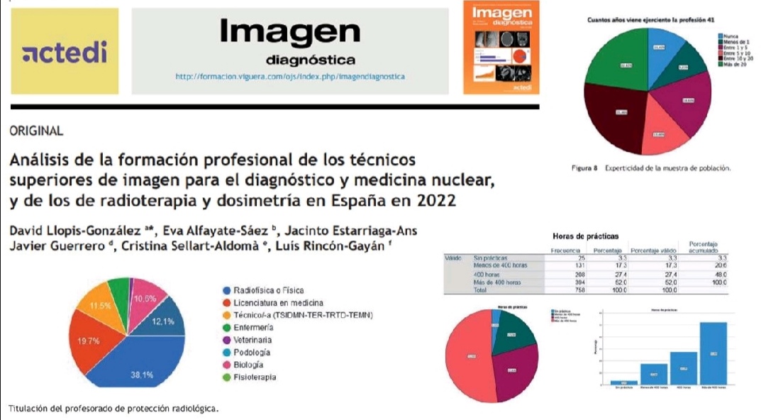 Investigadors de Plataforma por el Grado en Imagen médica y Radioterapia radiografien la percepció del col·lectiu de la seva formació de base