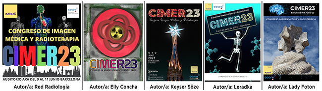 Resultado del concurso de diseño del cartel promocional de CIMER23.